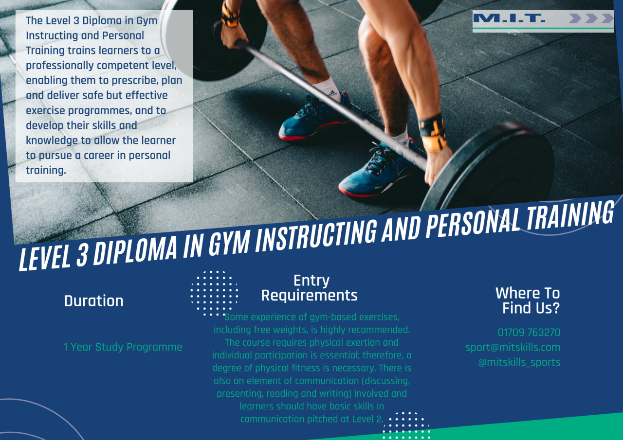 Sports programmes MITSkills Training Provider